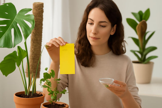 Combiner pièges jaunes collants et nématodes pour un jardin sans insectes nuisibles