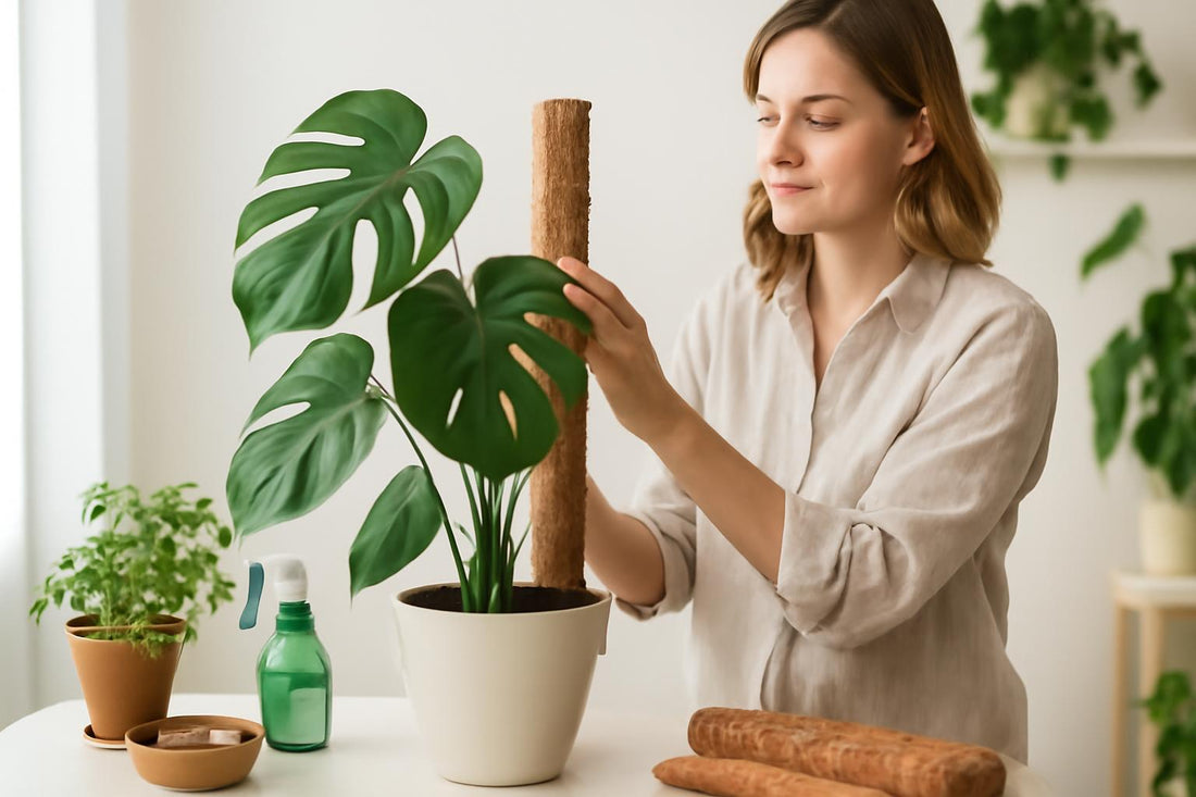 Pourquoi mon Monstera a besoin d'un support pour grandir efficacement