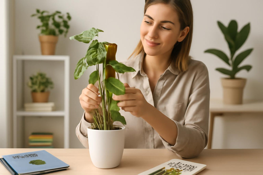 Syngonium : Comment faire grimper cette plante d'intérieur sur un tuteur ?