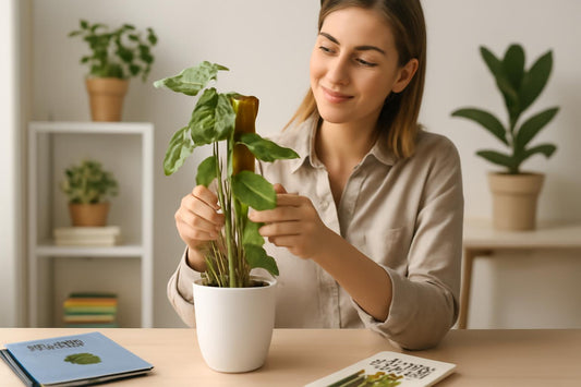 Syngonium : Comment faire grimper cette plante d'intérieur sur un tuteur ?