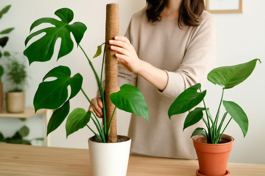 Tuteur en sphaigne : découvrez les avantages pour votre Monstera et Philodendron