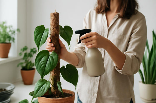 Tuteur en sphaigne : Techniques efficaces pour maintenir l'humidité des plantes