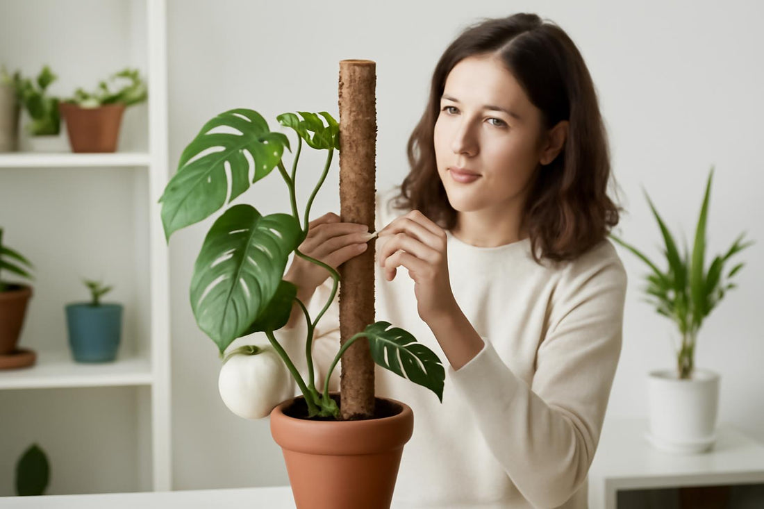 Tuteur en sphaigne : Guide complet pour attacher vos plantes efficacement