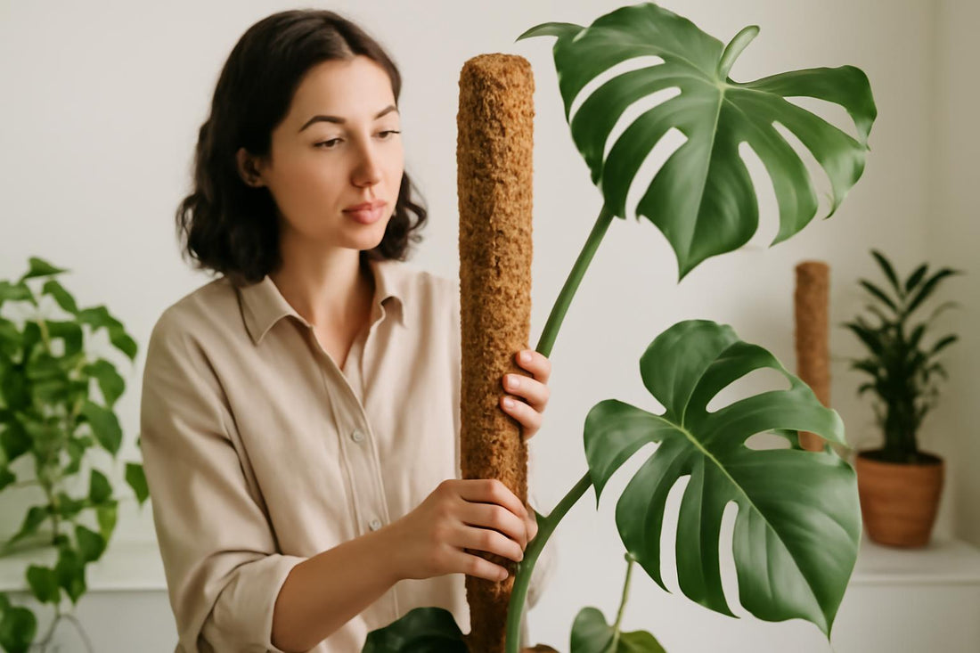 Tuteur en sphaigne pour grandes plantes d’intérieur : le guide complet pour un entretien réussi