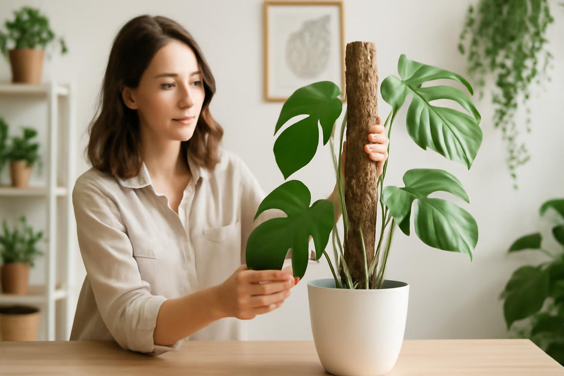Tuteur en sphaigne pour Monstera deliciosa : Guide complet pour un support optimal