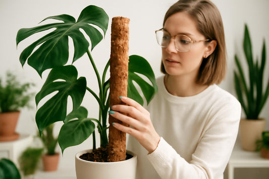 Tuteur en sphaigne : erreurs fréquentes à éviter pour des plantes d'intérieur en pleine santé