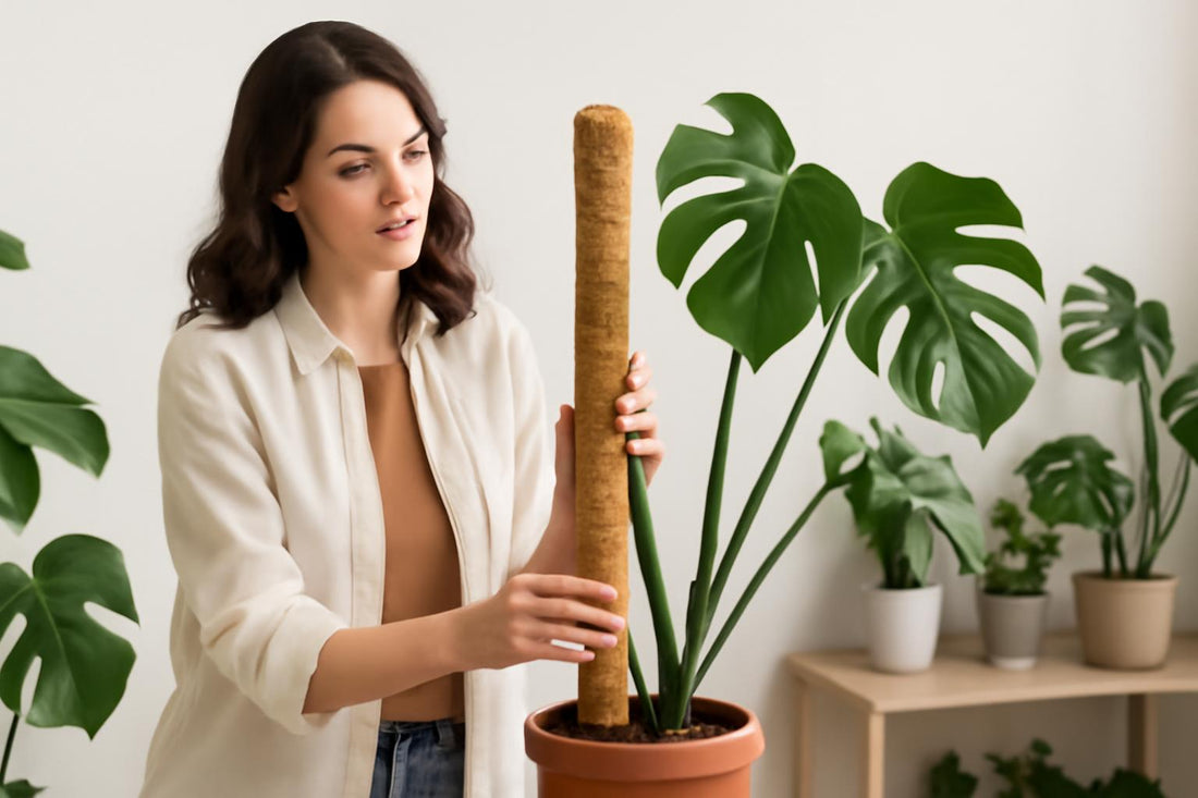 Tuteur en sphaigne pour grandes plantes : combien en faut-il ?