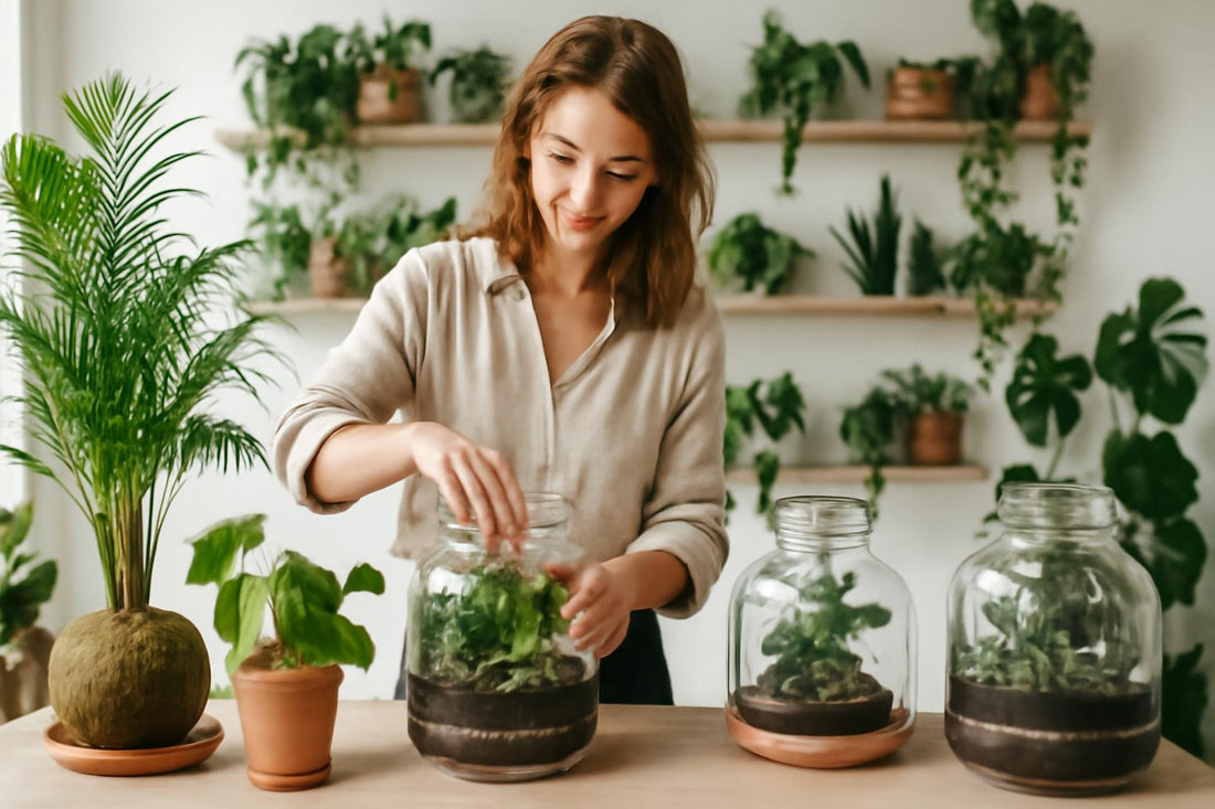 Création de mini-jungle à Beauvais pour une déco vivante et moderne