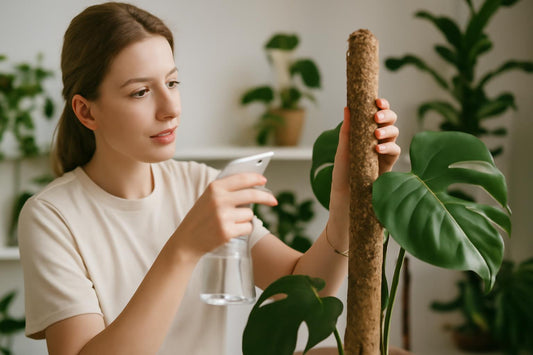 Tuteur en sphaigne : Comment assurer l'humidité idéale pour vos mousses ?