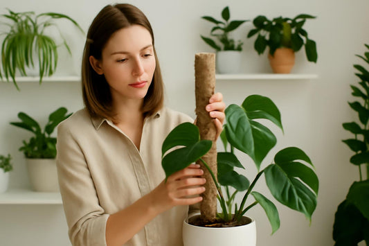 Tuteur en sphaigne : astuces incontournables pour favoriser la croissance des plantes lentes