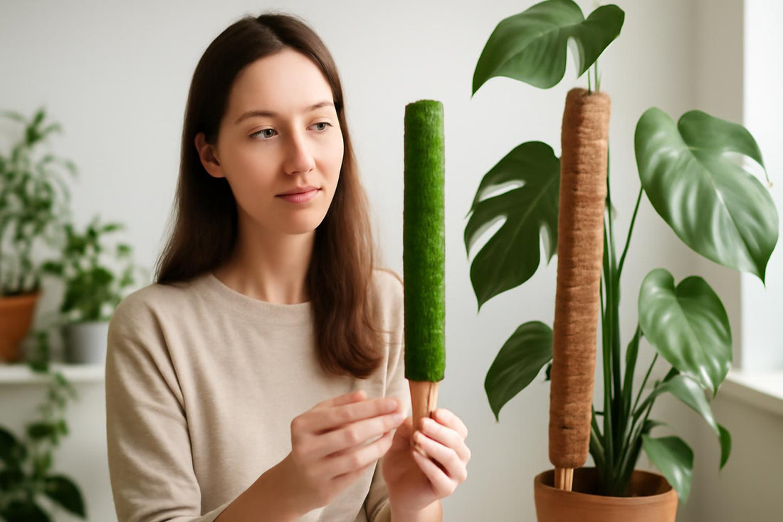 Tuteur en sphaigne : Comparaison entre mousse naturelle et mousse artificielle pour un jardinage efficace