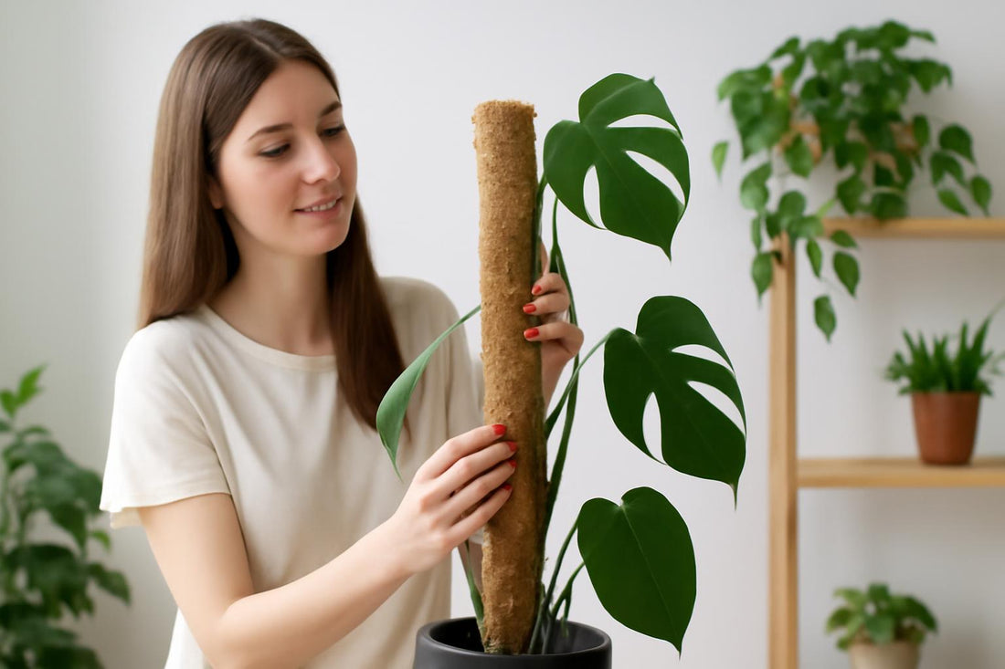 Tuteur en sphaigne : la solution idéale pour soutenir vos plantes à longues tiges