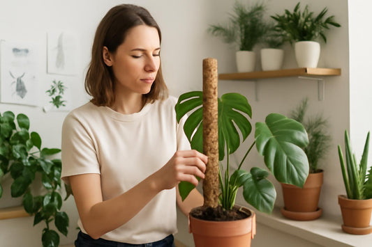 Tuteur en sphaigne : astuces essentielles pour optimiser la culture sur balcon