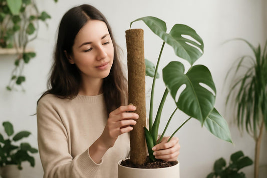 Tuteur en sphaigne : une solution efficace pour le soin de vos plantes exotiques