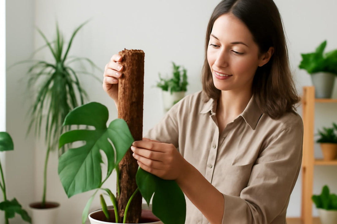 Tuteur en sphaigne : Guide complet pour entretenir la mousse durablement