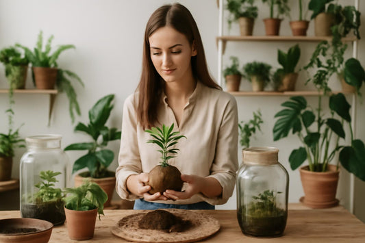 Créer un Kokedama à Béthune : L'atelier relaxant pour se reconnecter à la nature