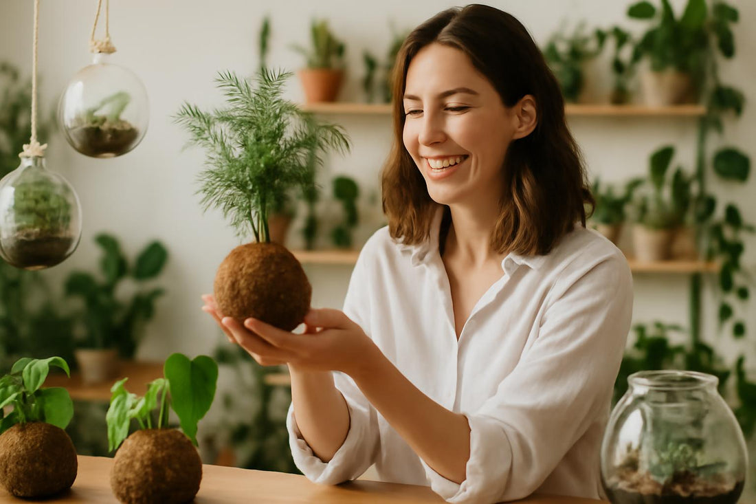 10 raisons convaincantes de choisir un atelier kokedama pour dynamiser votre association