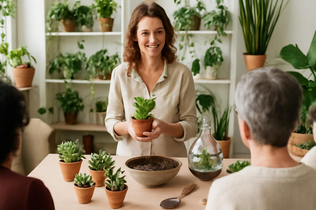 Atelier plantes grasses pour associations de loisirs : Guide pratique et idées créatives
