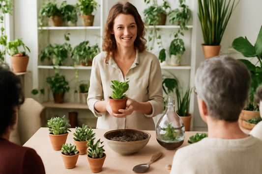 Atelier plantes grasses pour associations de loisirs : Guide pratique et idées créatives
