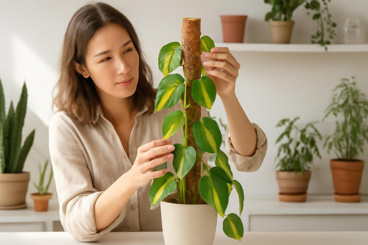 Tuteur en sphaigne : la méthode idéale pour soutenir votre Philodendron brasil