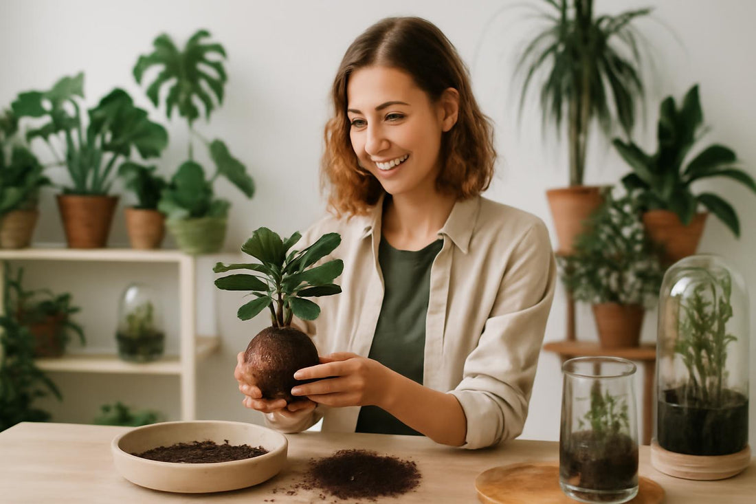 Atelier kokedama : guide complet pour créer et entretenir vos créations végétales