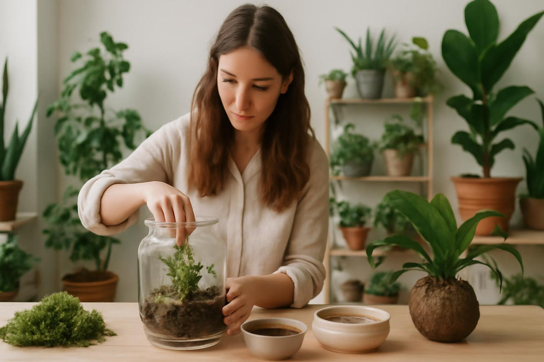 Atelier DIY terrarium : Créez votre jardin miniature pour votre association culturelle