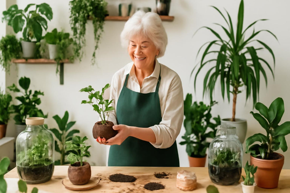 Atelier végétal et bien-être : les bienfaits du jardinage pour les seniors dans les associations