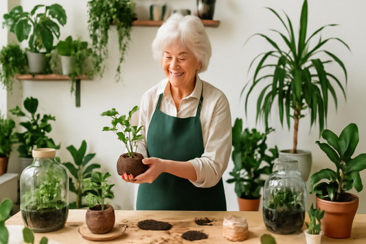 Atelier végétal et bien-être : les bienfaits du jardinage pour les seniors dans les associations