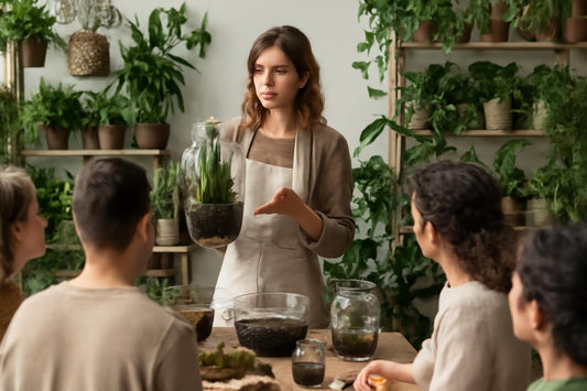 Atelier terrarium : astuces pour réussir l'animation de grands groupes