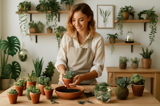 Atelier Plantes Grasses : Guide Pratique pour un Entretien Facile en Associations