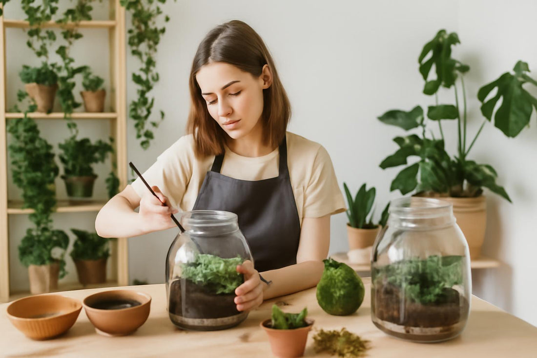 Déroulé d’un atelier terrarium